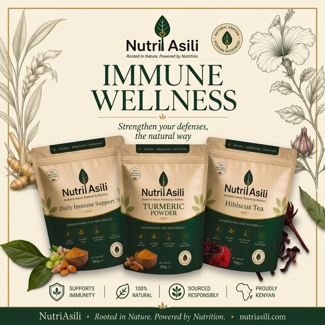 NutriAsili Immune Wellness square social media poster